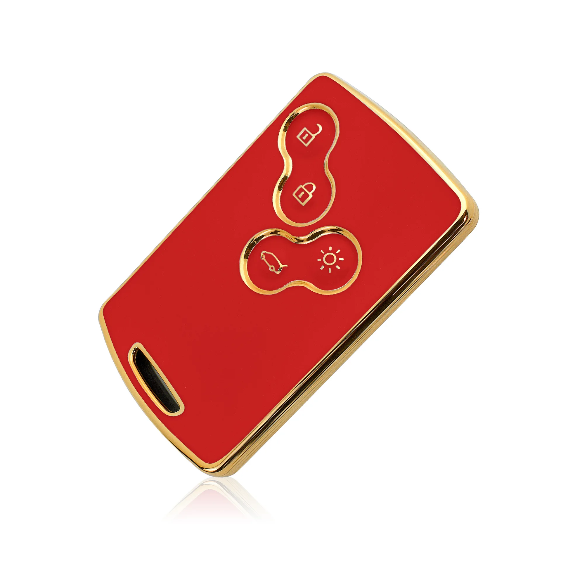 Soft TPU Car Key Fob Protective Case Car Key Smart Card Cover For Renault Megane key accessory