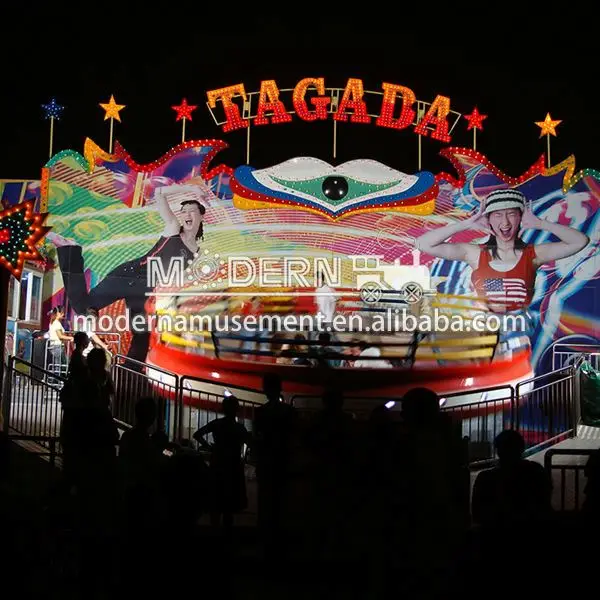 hot sale Tagada grande trailer disco turntable dance machine indoor/outdoor amusement park rides tagada