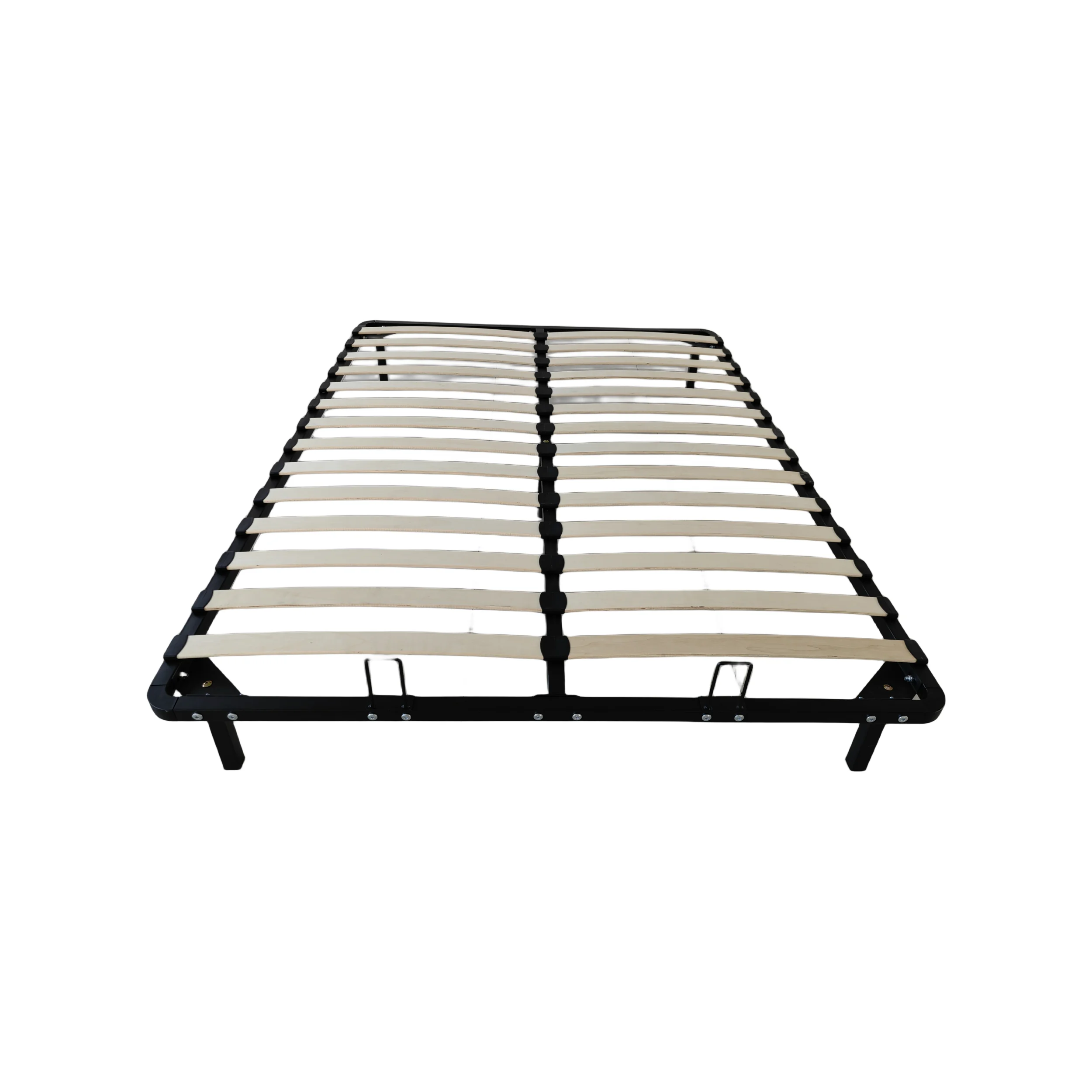 On sale single cheap single  double Queen king size Knock down metal  Bed Frame with wooden slats