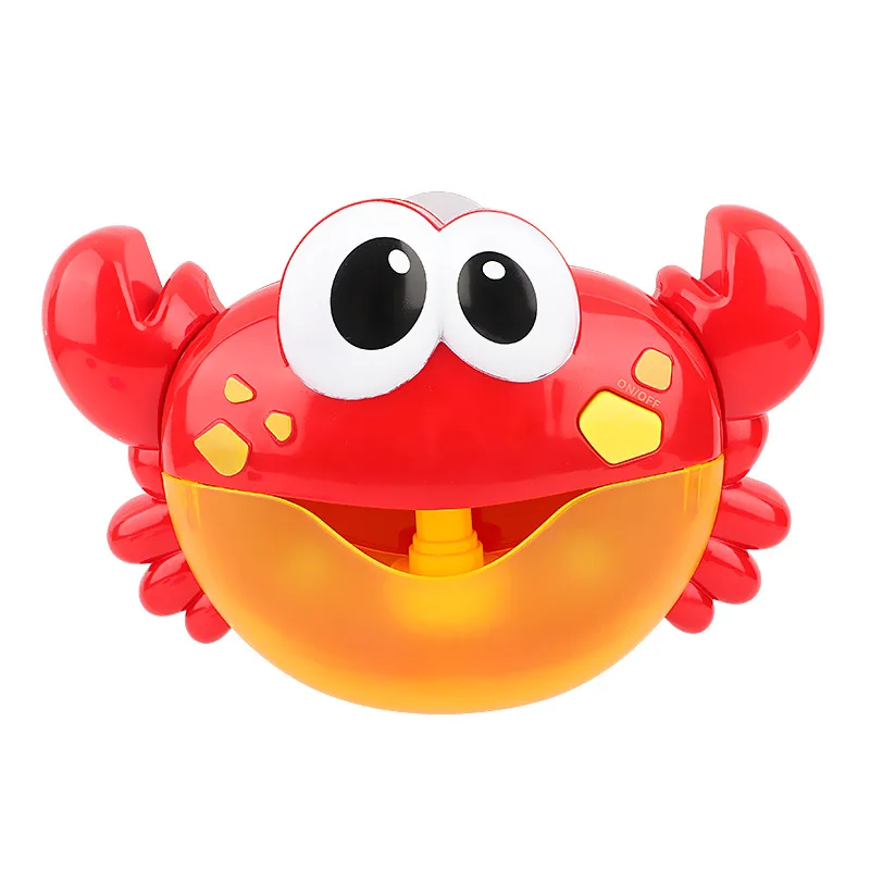 Electric Bubble Crab Machine With Music Baby Bath Bubble Toy toy animal baby toys
