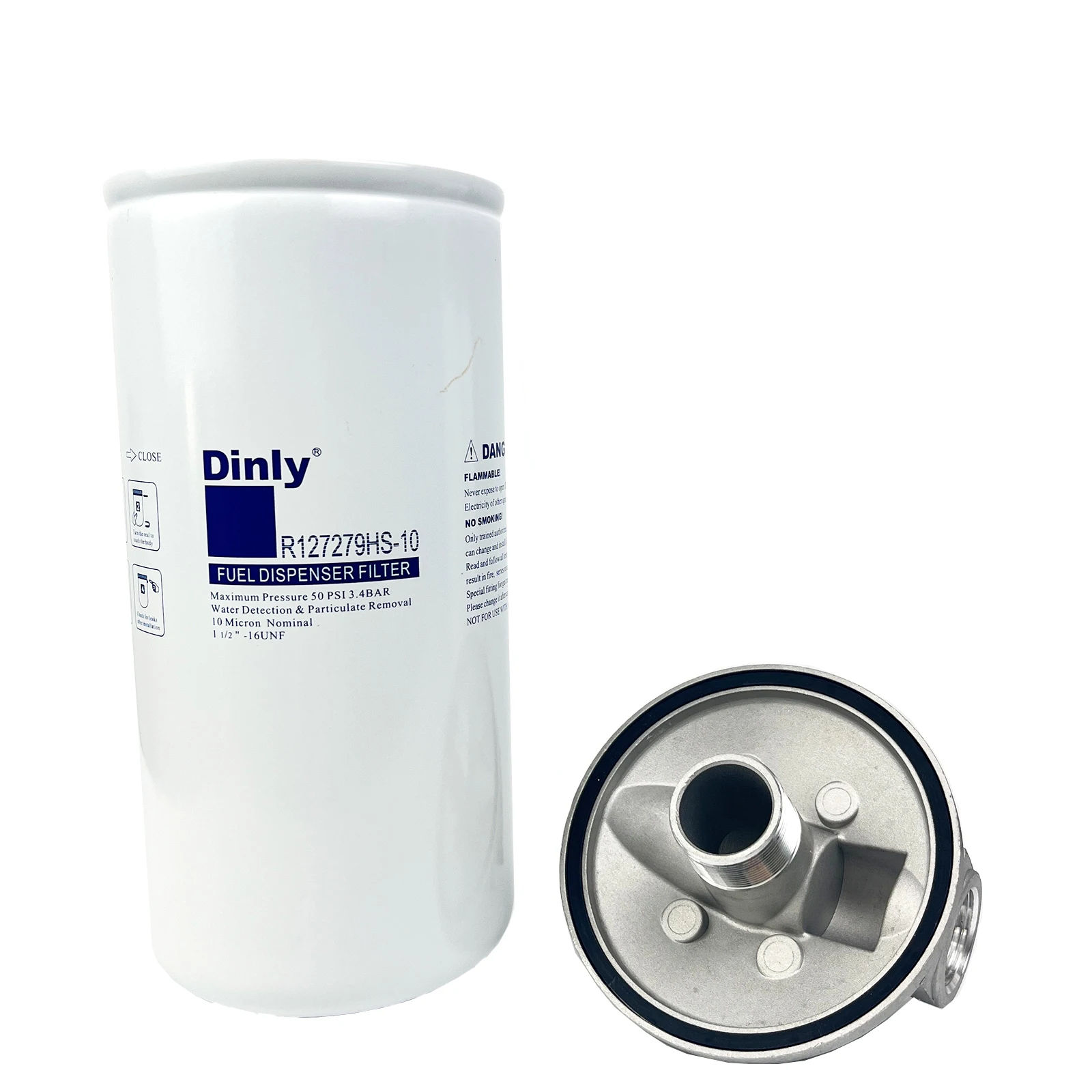 Factory Price Filter Oil Pump Filter Drum Fuel Dispenser Cartridge Diesel Fuel Filters with Bracket