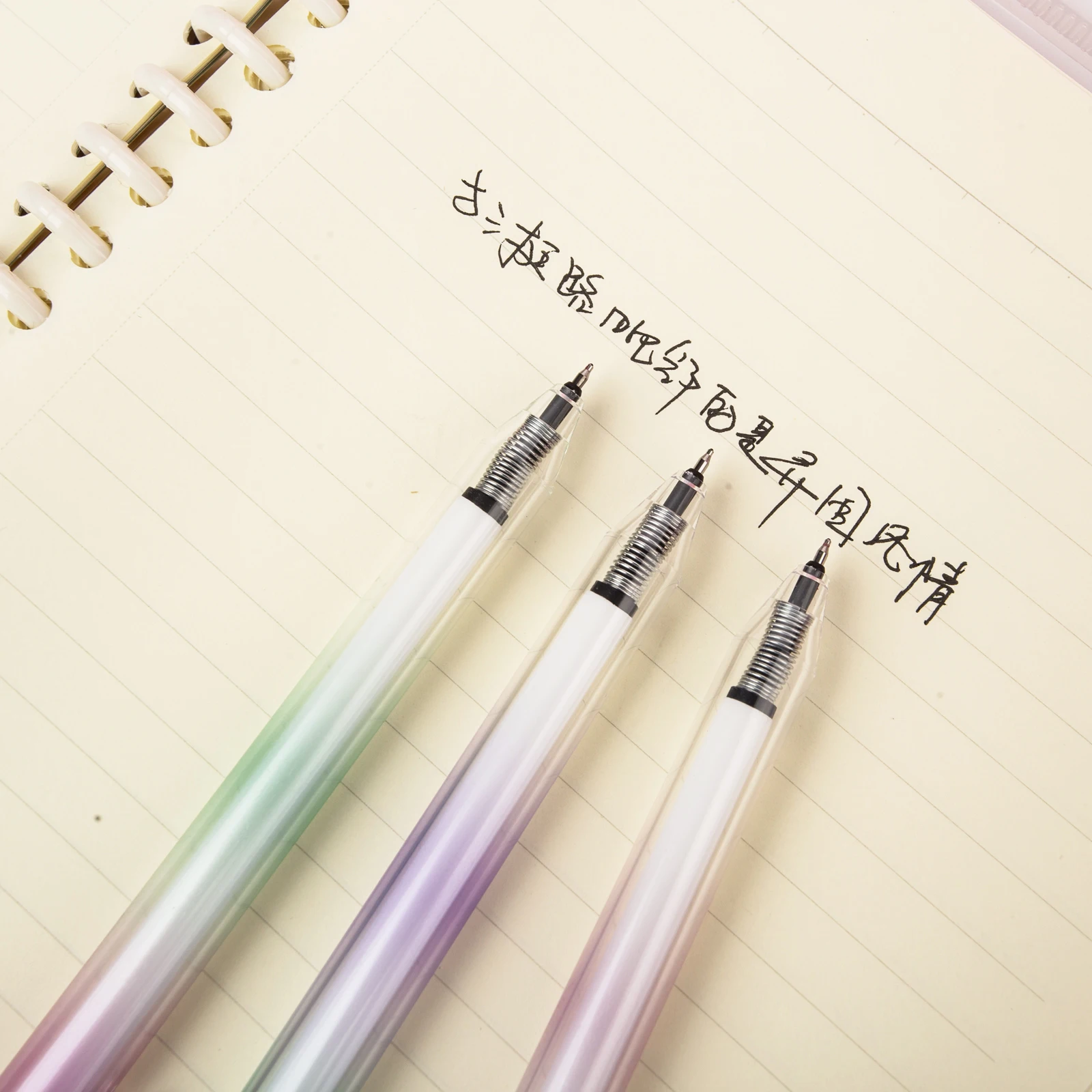 Aihao New Arrival Fancy Multi Colored Ballpoint Branded Pens with Logo Premium Gel Pens