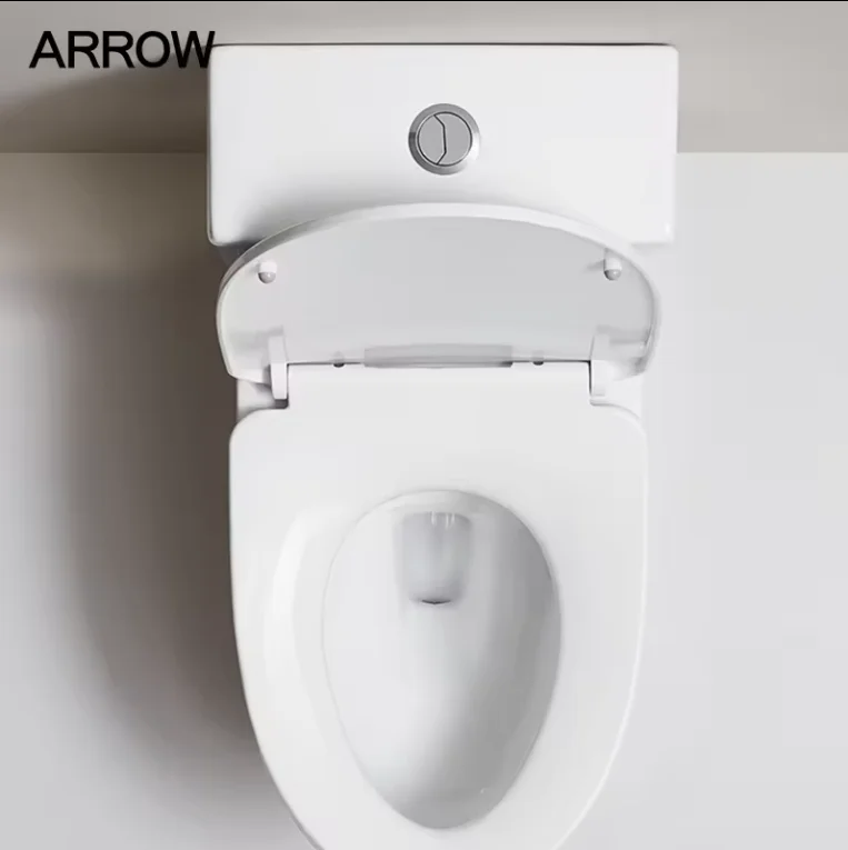 ARROW Brand Toilet bowl Factory sanitary ware toilets set bathroom water closet siphonic One piece ceramic wc toilet