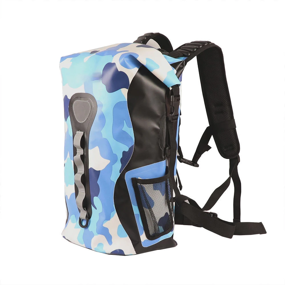 Tarpaulin Outdoor Camping  Custom Logo 500D PVC Waterproof Dry Bag Backpack