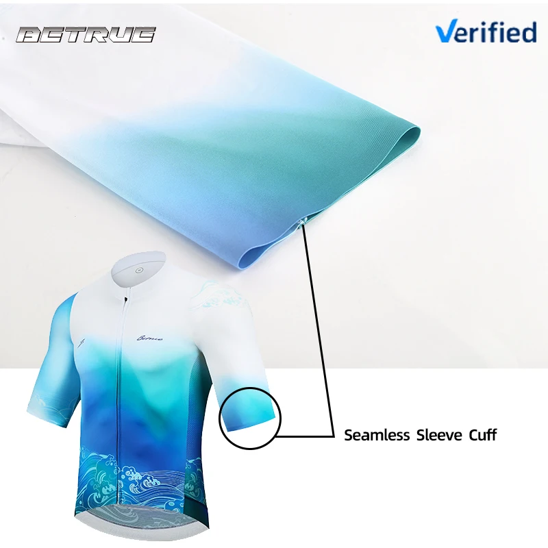 Custom Brand Logo Cycling Tops Lightweight Bicycle Apparel Manufacturer Factory Cycling Kits High Stretch Bike Shirts