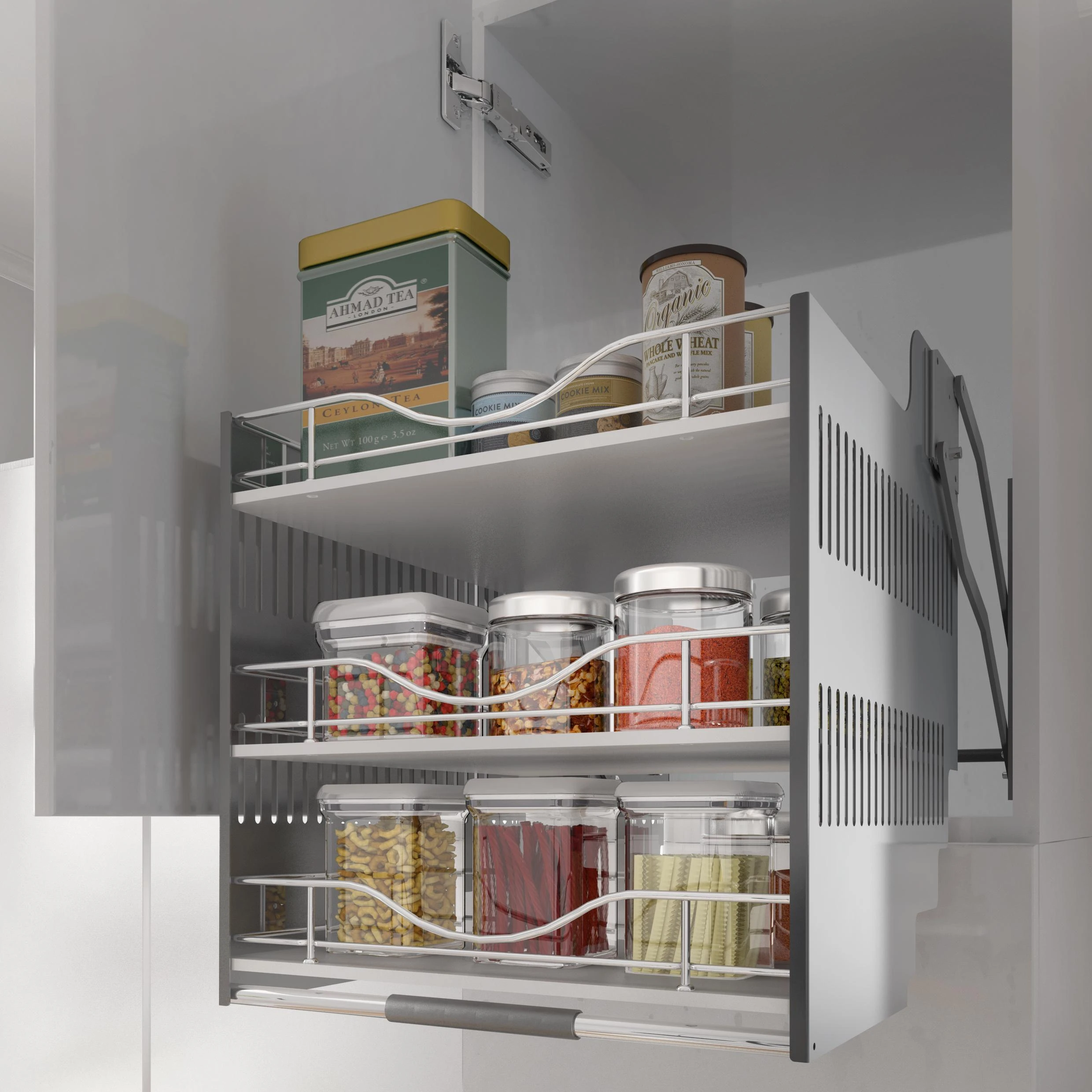 
Kitchen pull-out organizer Multifunctional Storage Racks for Kitchen,Bathroom,Cupboard 