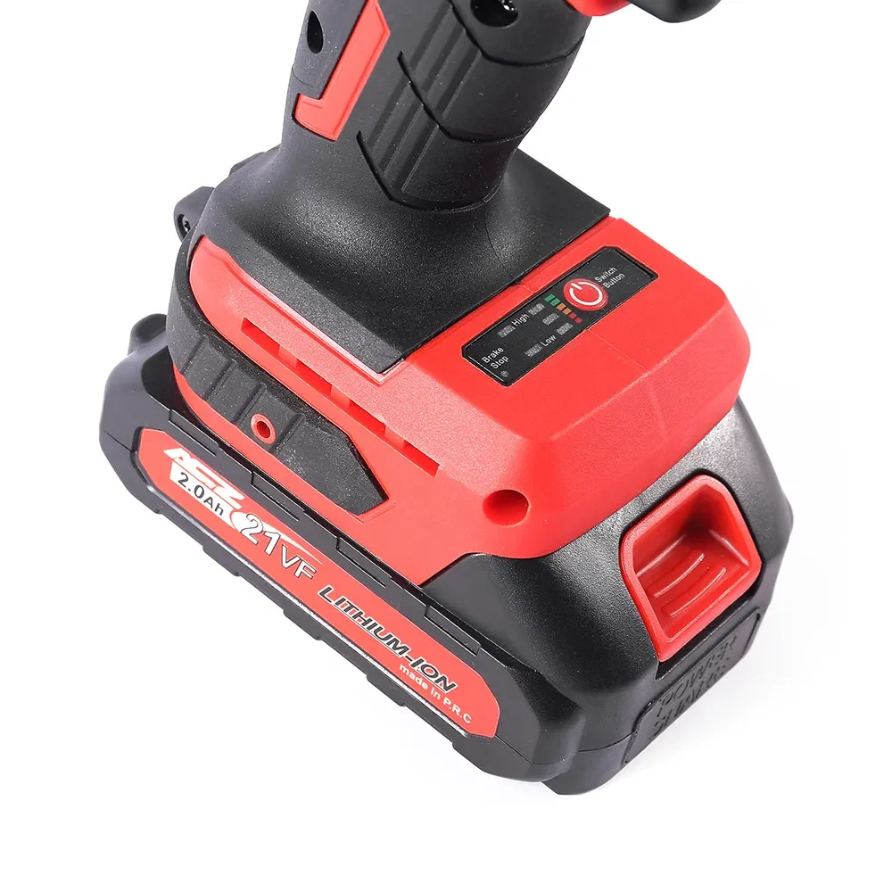 68V Rechargeable Battery Portable Cordless Power Screwdrivers High Torque Brushless Lithium Electric Impact Wrench For Tires