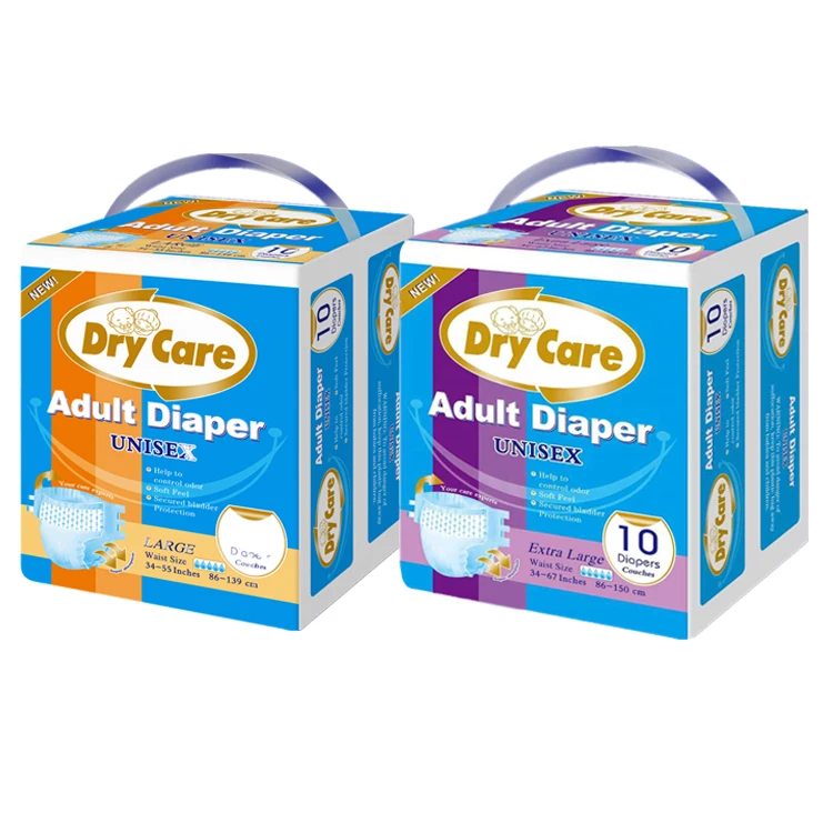 Factory Price Directly Hot Selling Adult Disposable Diapers High Absorption Sample Design Adult Diaper Pants Customized Printed