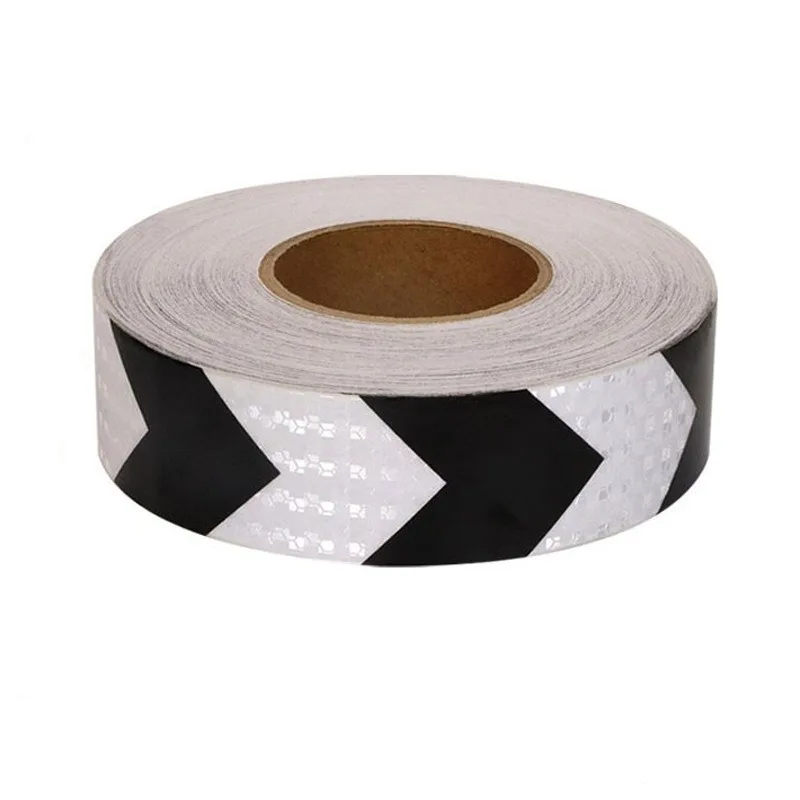 2inch Truck PVC Reflective Tape Reflector Industrial Safety Arrow Tape for Trailers Vehicles Conspicuity Tape