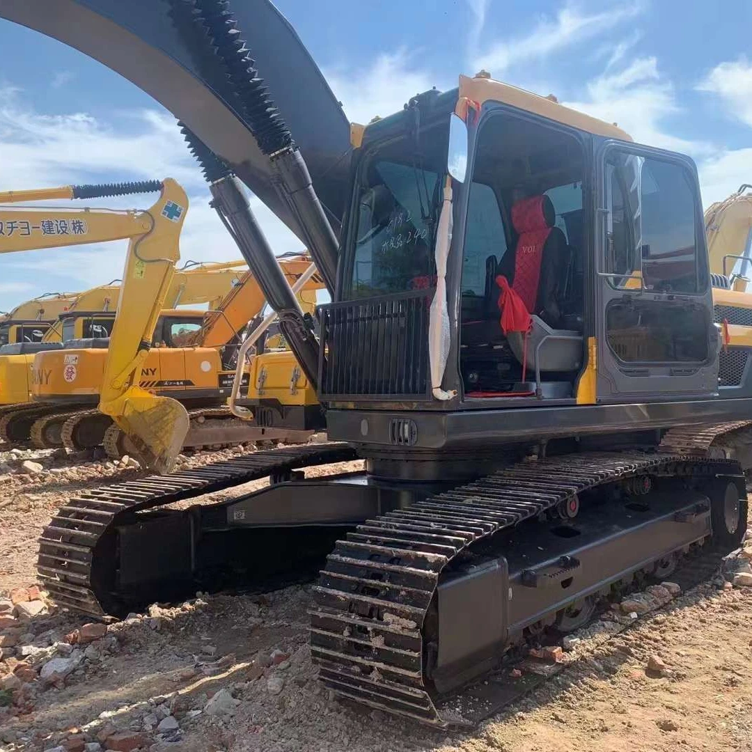 Volvo Used Excavator 24 Ton Track Excavator EC240 Original Excavator In Cheap Price