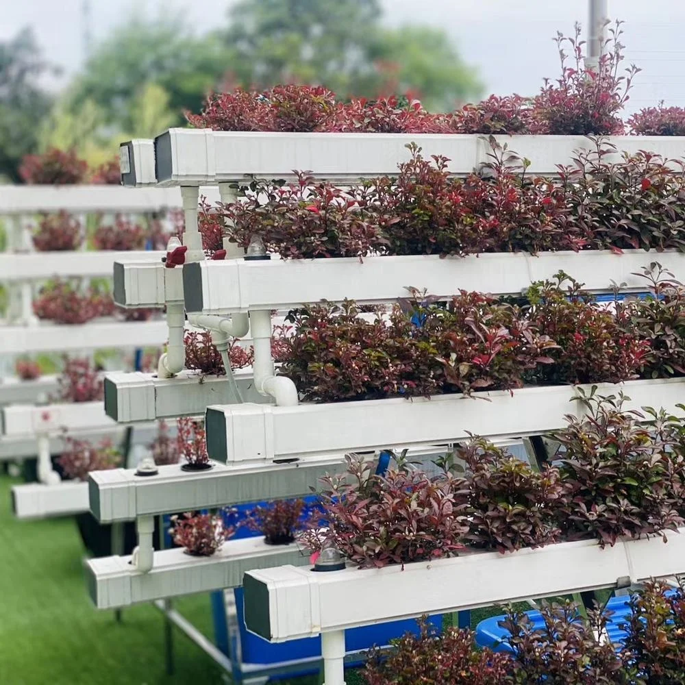 110*73 мм гидропонная система выращивания ПВХ квадратная труба для овощей и фруктов и дыни