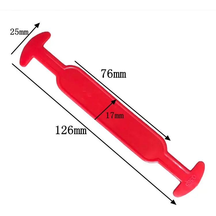 Plastic handles for small colored paper cartons can be used in carton boxes