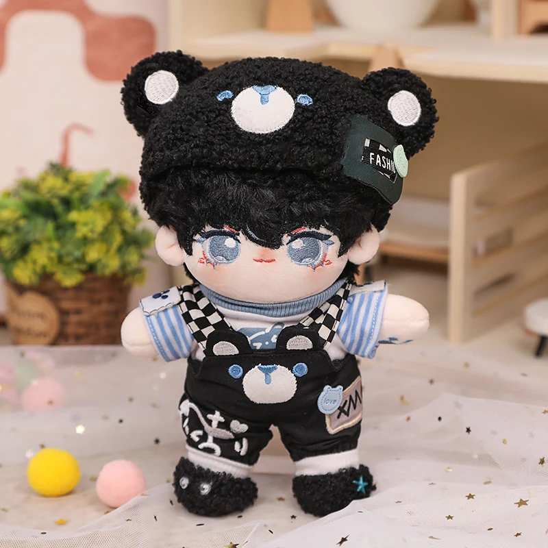 Factory Made Plushie Stuffed Doll Kpop Korean Idol Doll and Japanese Style Cartoon Clothes Custom Plush