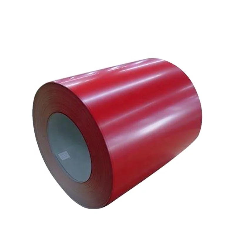 Prepainted Galvanized Steel Coil PPGL PPGI Sheet Metal Zinc Coated Flat Steel Product RAL Color Steel Coil