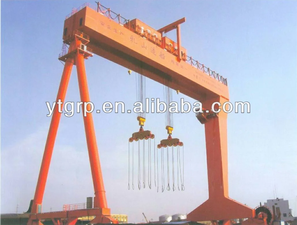 Heavy Duty Rail Mounted Shipbuilding Gantry Crane Ship Yacht Use Ship Building Crane 600ton 700ton