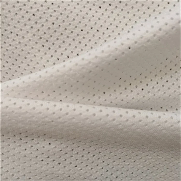 160gsm Single Side Pointelle Cotton Fabric 100%Cotton Pointelle Knitted Fabric