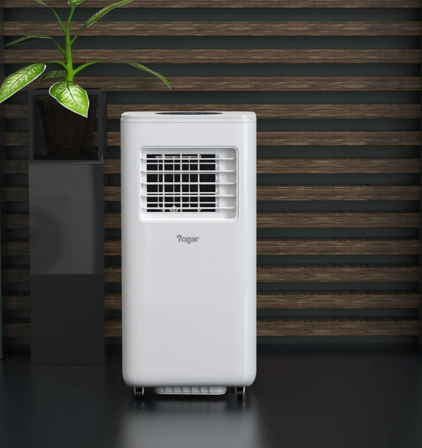 9000BTU/h cooling heating smart portable air conditioner with WIFI