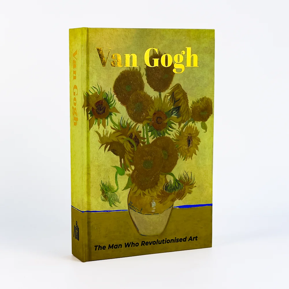 Напыленные края в твердом переплете книги золотой фольги штамповки поставщик печати