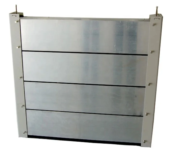 Dark Grey High Class Aluminum Flood Barrier Water Barrier Flood Divert