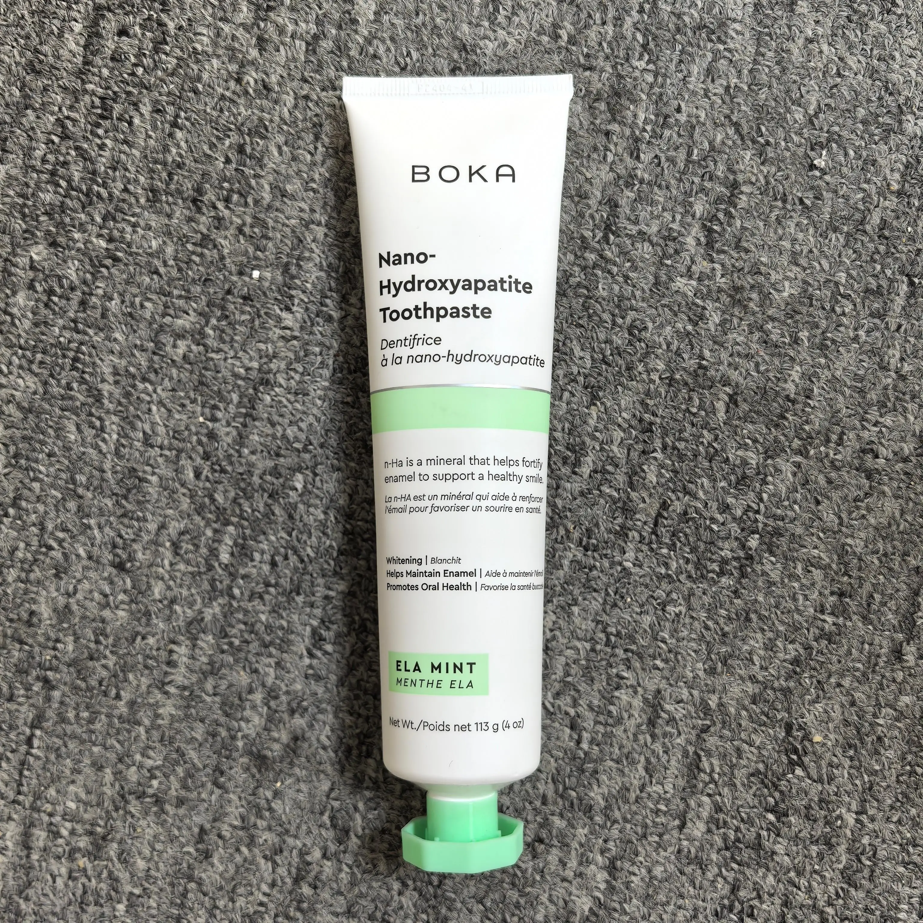 Wholesale Fluoride Free Toothpaste Ela Mint Flavor 113g -Boka