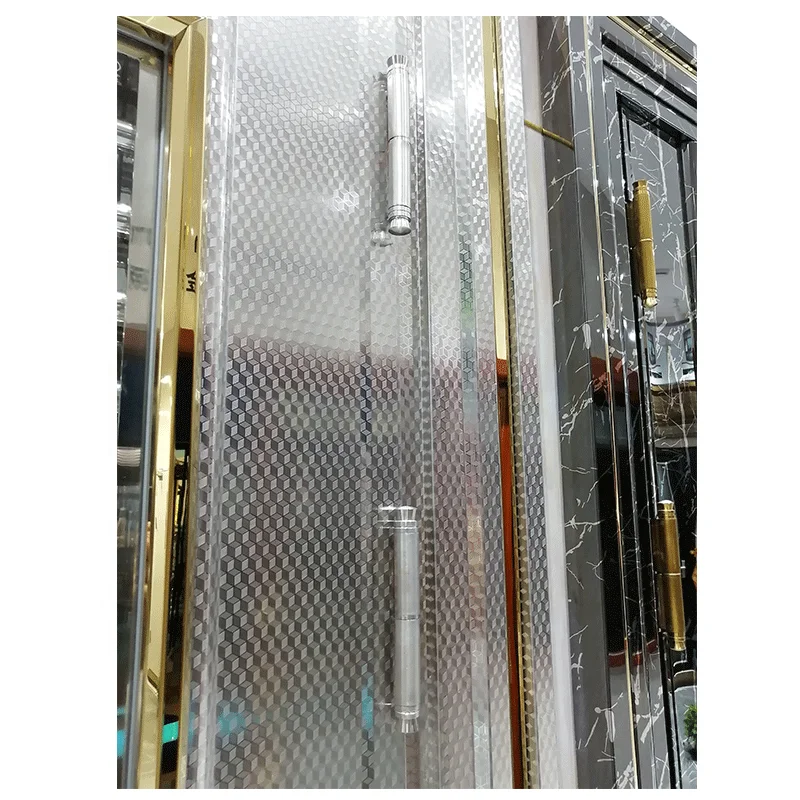 modern 304 price frame gate stainless steel entry single door design entrance door