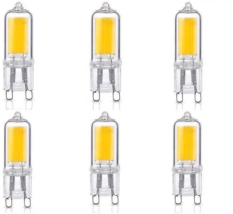 Dimmable & Flicker Free Indoor Lighting 3.5W LED COB G9 LED BULB