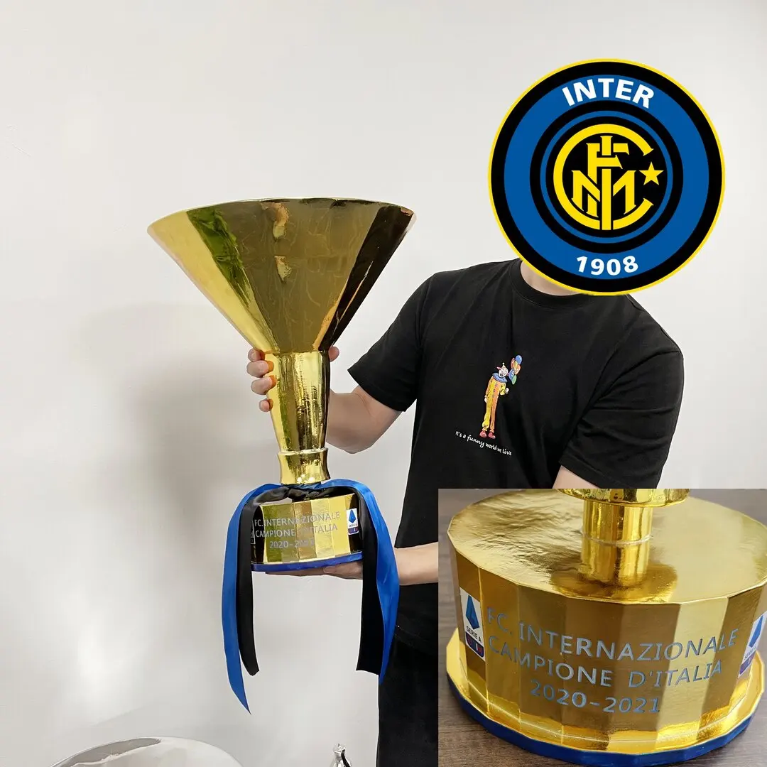 Модная резиновая награда Лиги чемпионов по футболу Золотой Кубок