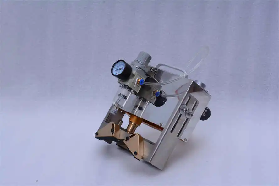 Metal Dot Peen Marking Machine Gas Cylinder Dot Pin Marking Serial Number Punching Machine Pneumatic hand held dot peen marker m