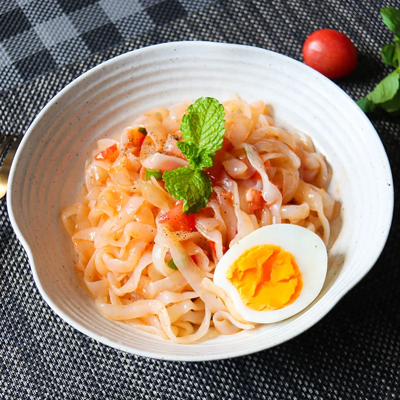 Slim Foods Halal Japanese Food Export Konjac Shirataki Natural 2 Minutes Instant Konjac Fettuccine