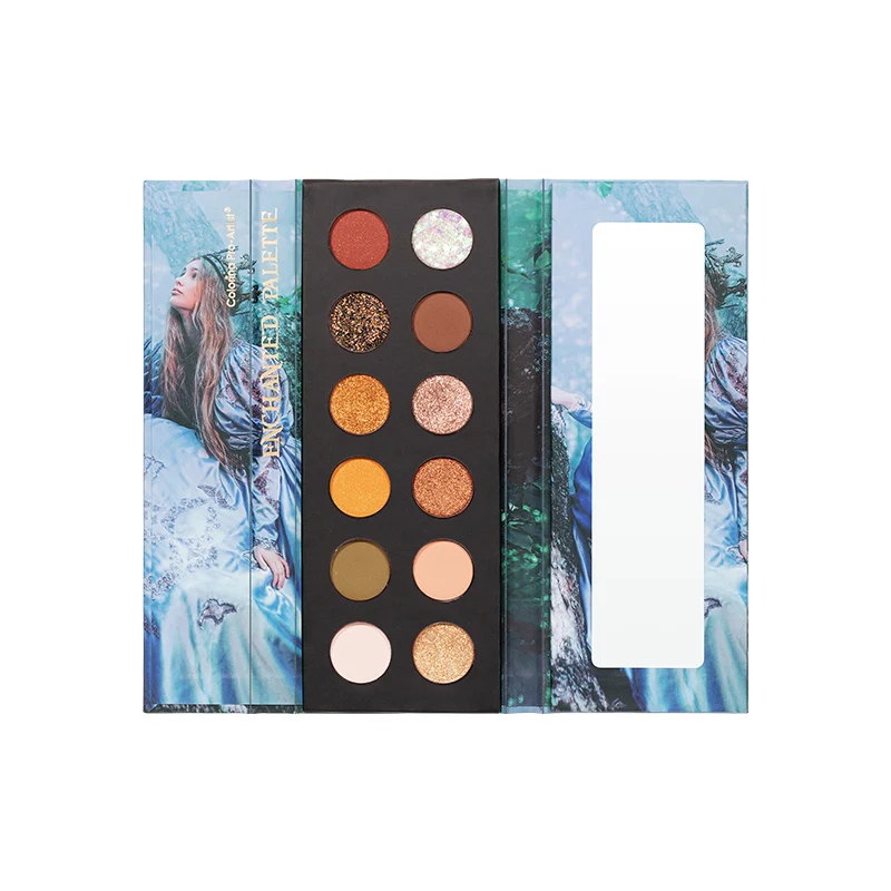 Colorina  Best price Eyeshadow Makeup Palettes enchanted princess Eyeshadow palette Accept Private Logo Customized