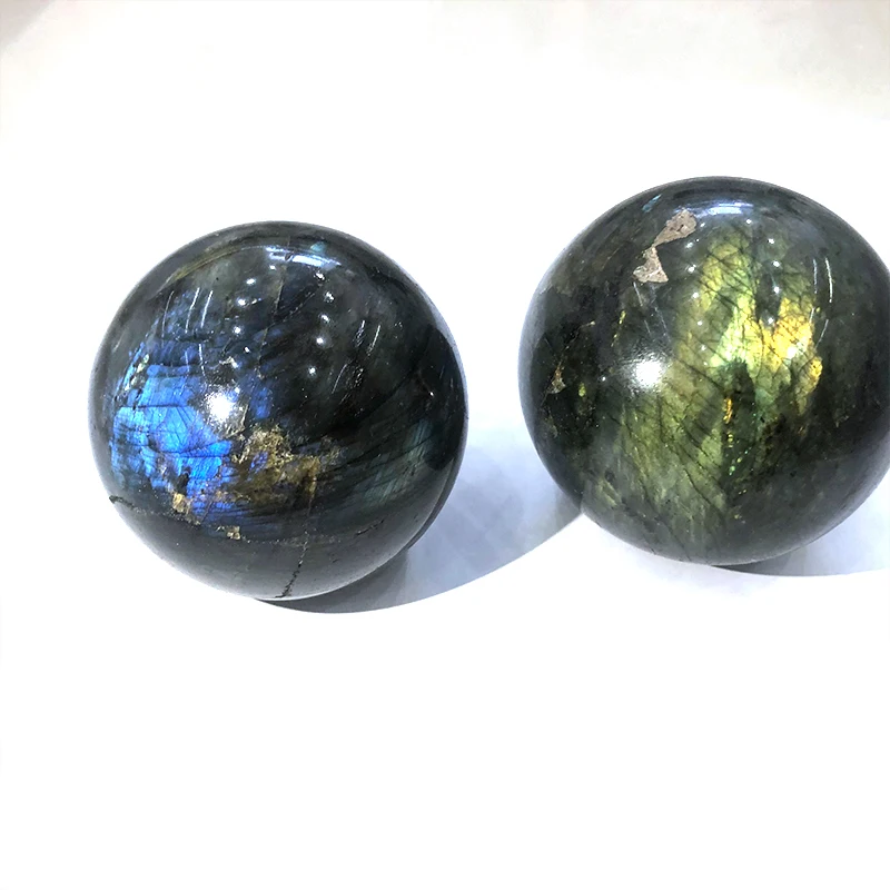 Natural Crystal Stone Healing Ball Gemstone Labradorite Sphere for