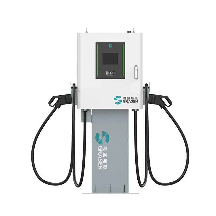 30KW 60KW Single Gun Double Gun EV Charging Station Wallbox CE OCPP CCS2 GBT ChadeMO Fast Charging