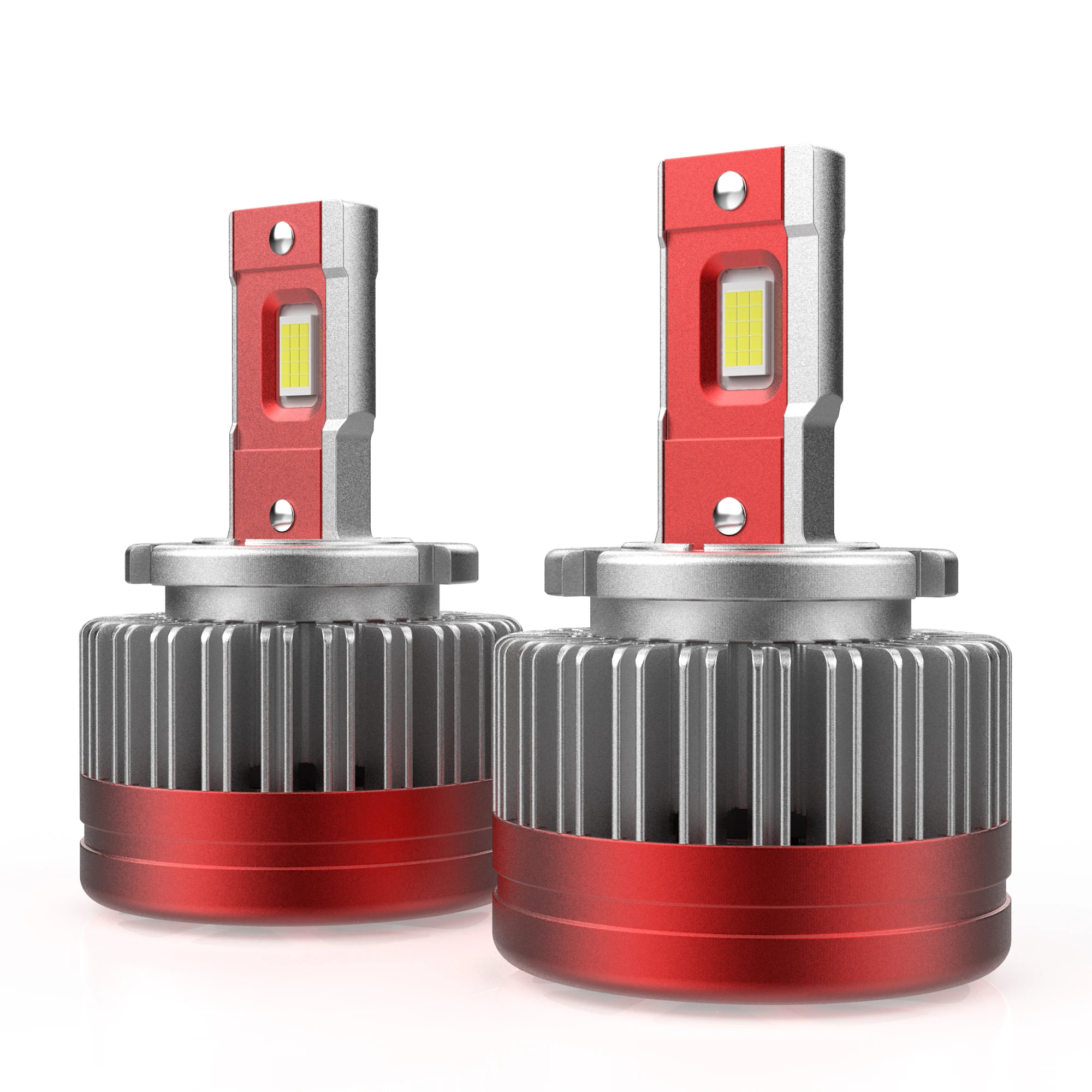Led Conversion Kit Headlight Bulbs 6000k Xenon White 600% Bright D1s D2s D4s D5s D8s White Hid Headlight Original Hid Ballast