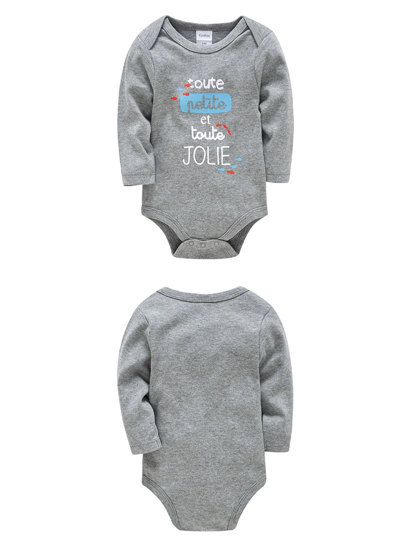 2022 New Baby Clothes Cotton Romper Set Long Sleeve Unisex Girl Boy Jumpsuit Boutique Toddler Newborn Babi Romper