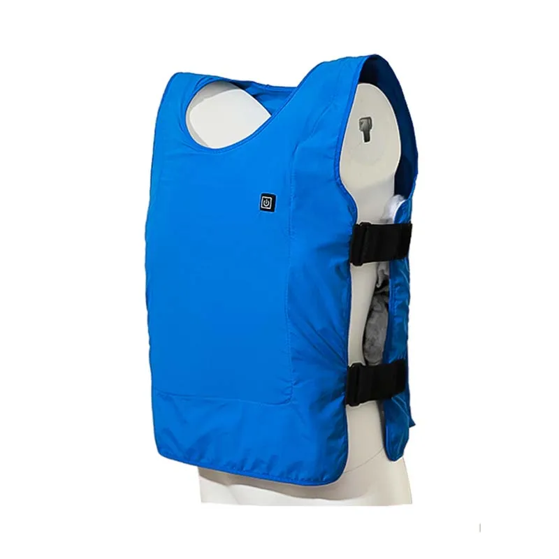 custom logo Summer Cooling Vest Men Utility Vest Inside Ice Packs circulate Cool Vest for outdoor