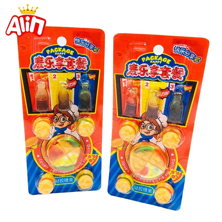price candy  candy design  Soda pizza set fudge  cola jelly gummy