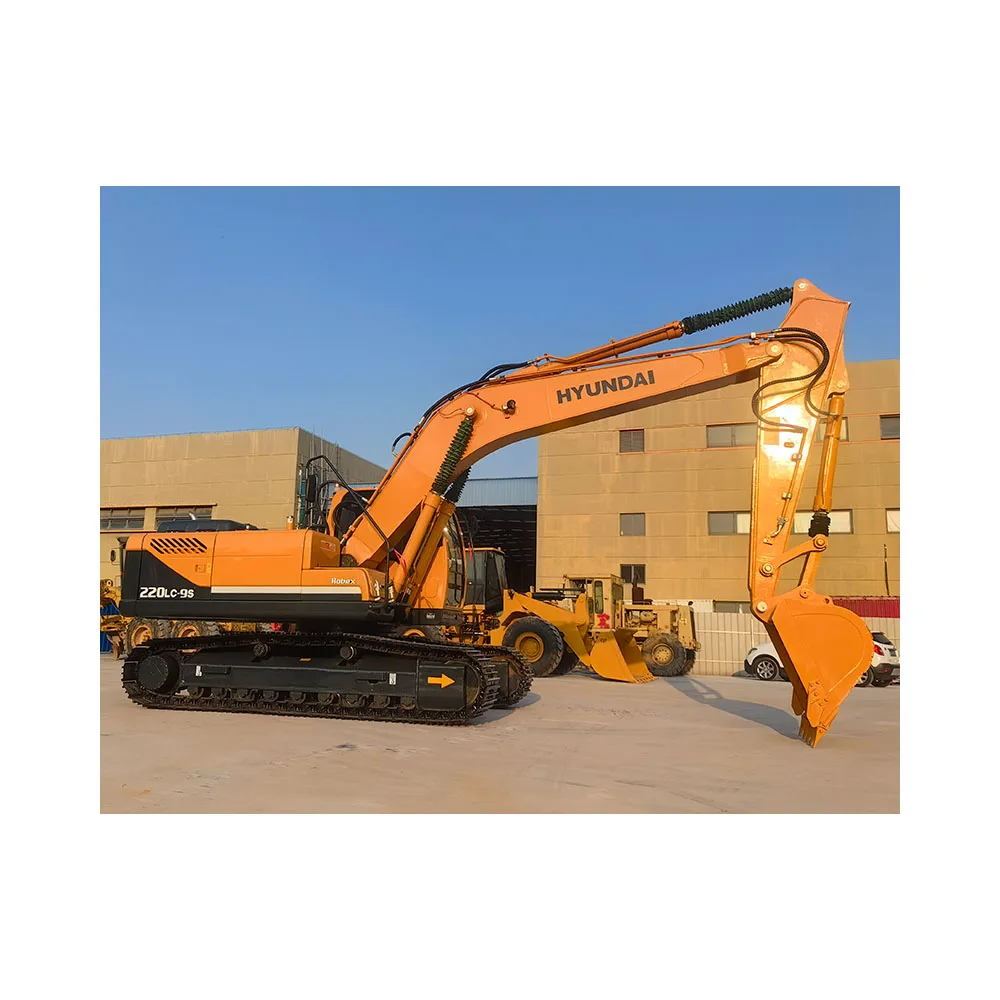 Used Excavator Hyundai 220LC-9S Hundai 305LC-9T digger for original color and good condition with low price