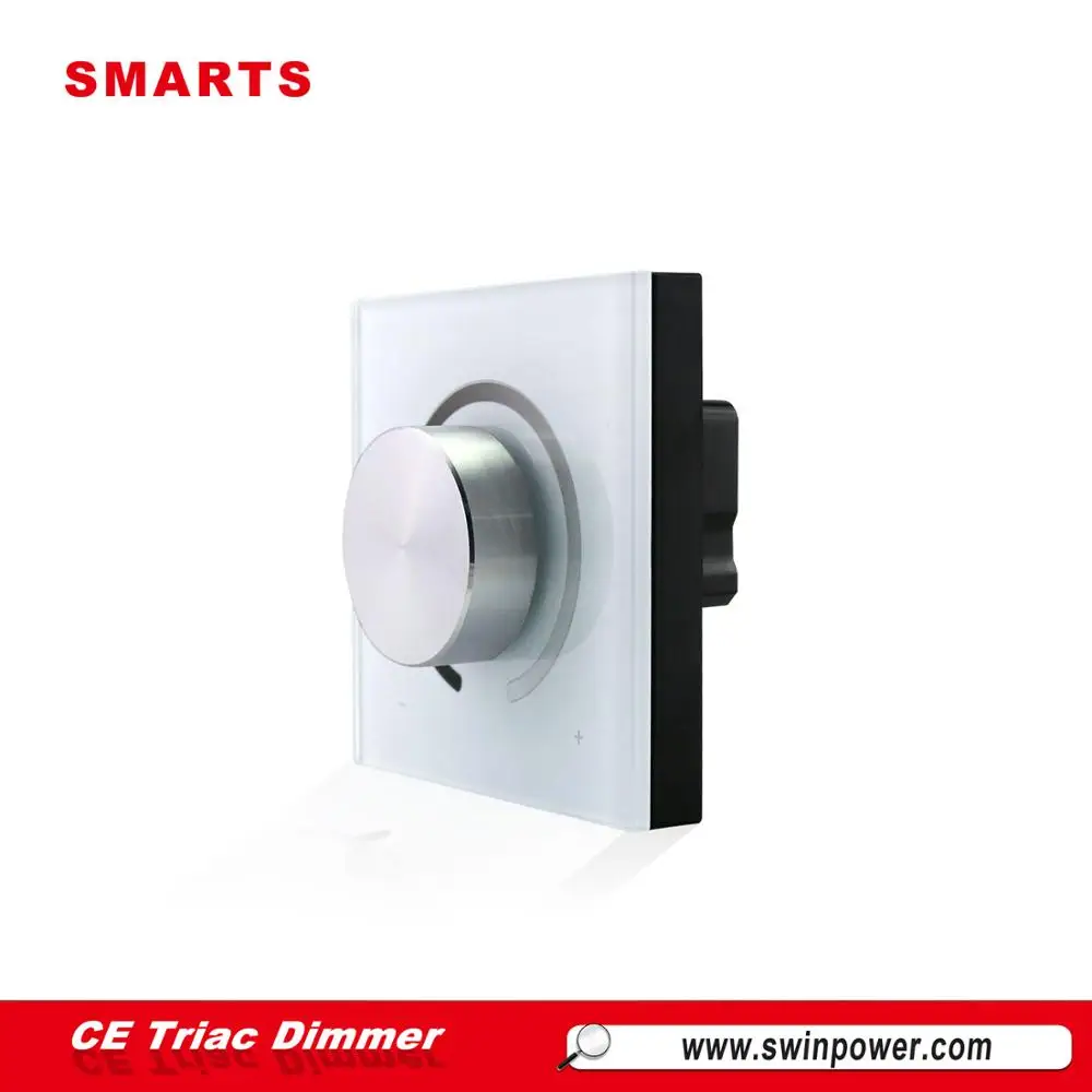 EU Standard triac Dimmer Led Light dimming Control Wall Dimmer Switch