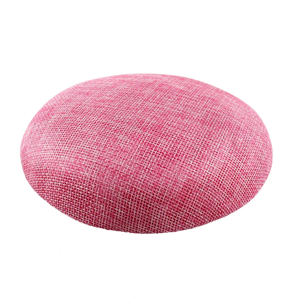 15cm round sinamay  hat base material to make  fascinators new design fascinator