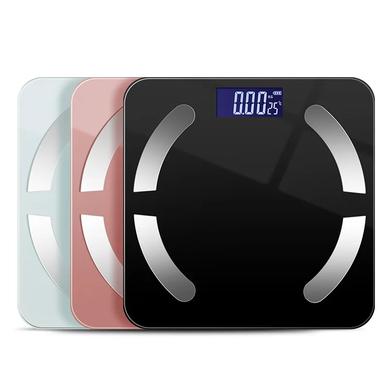 Hot Selling Smart Digital Electronic LED/LED Personal Body Fat Scale USB Charge Scales