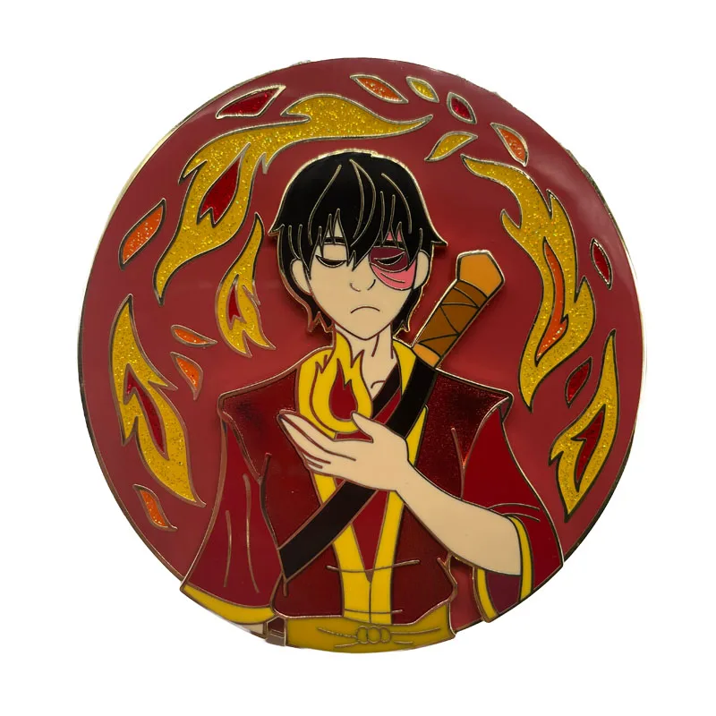 China Manufacturer Hot Selling Top Quality Custom Popular Lapel Pin Anime Characters Round Badge Enamel Pin