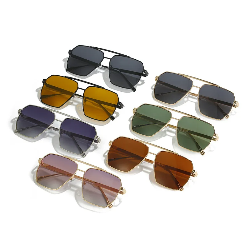 European Style Mens Sun Glasses Fashionable Eyewear Gafas De Sol Unisex Retro Sunglasses