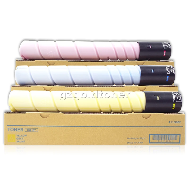  Цветной картридж TN216C TN216M TN216Y для Konica Minolta Bizhub C220 C280 C360 TN216