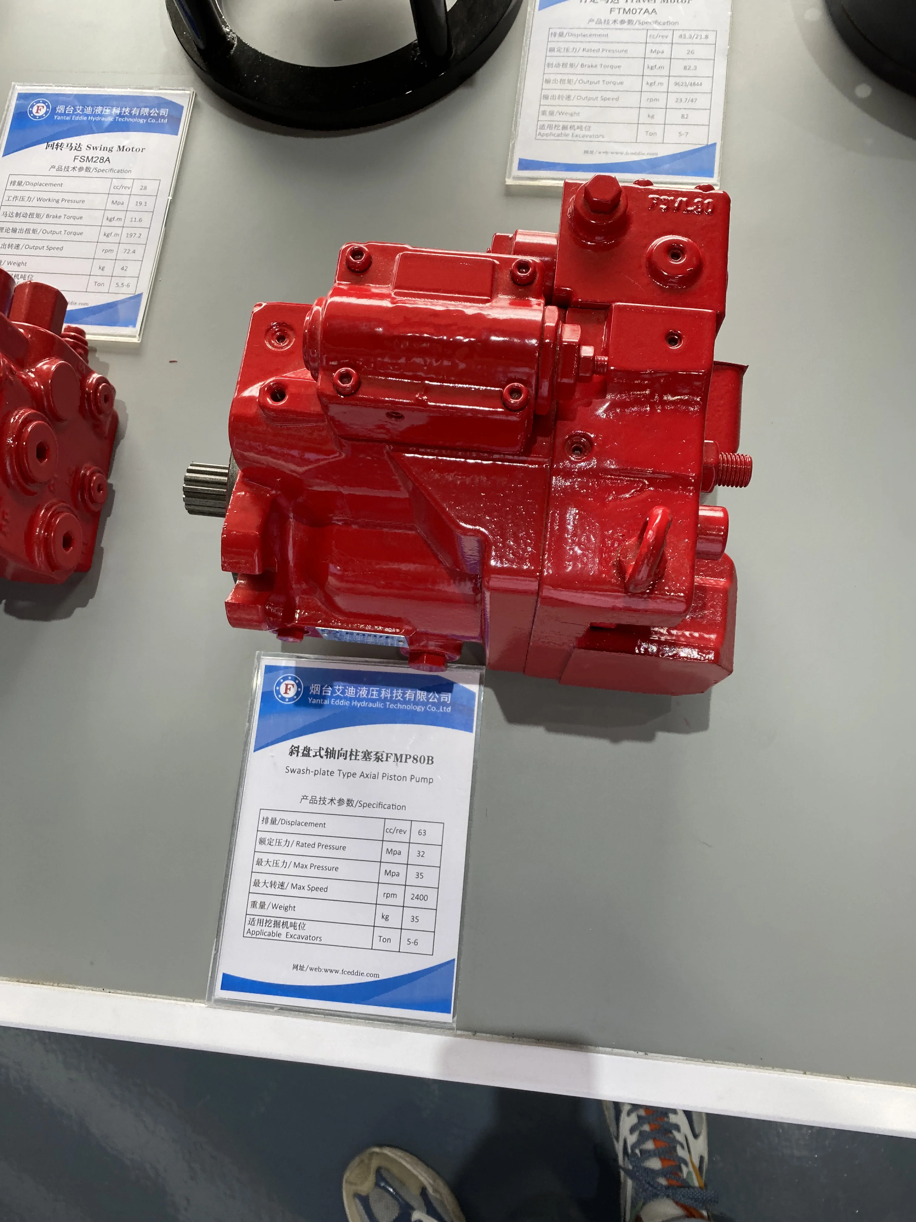 FAP44DT High Quality Hydraulic main Pumps Excavator parts for Skid Steer Loader