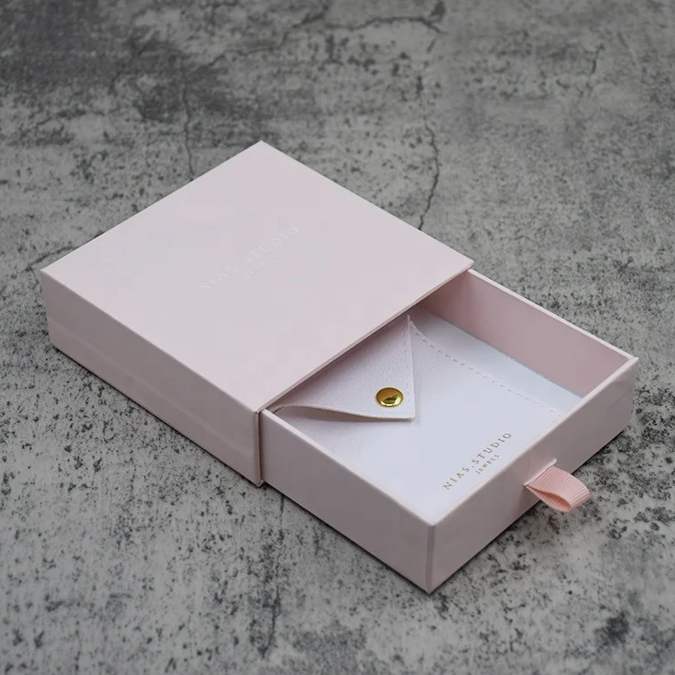Factory Free Design Sample Custom Printed Logo Paperboard Gift cosmetic perfume jewelry Packaging drawer Paper Box