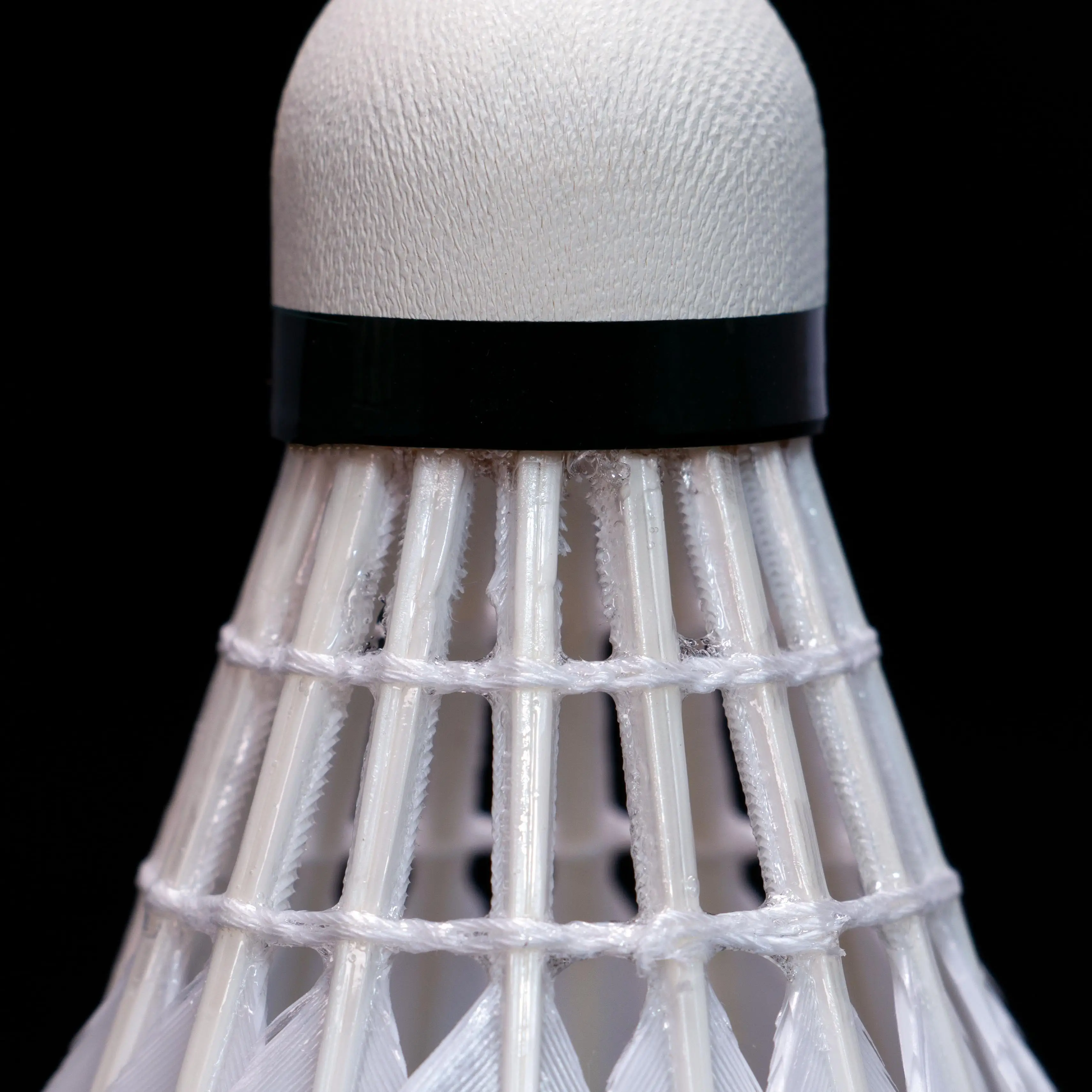 LINGMEI 90 BWF aeroplane eg1130 China factory custom goose feather  badminton shuttlecock