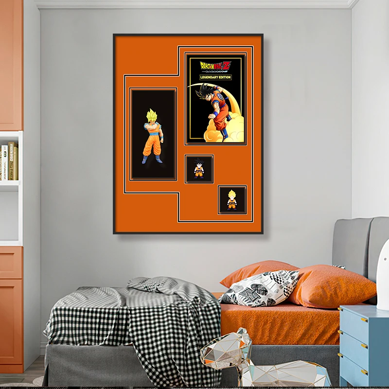One Piece Unique 3D Anime Mural Art Deco Design Style Durable Aluminium Material for Home Decor