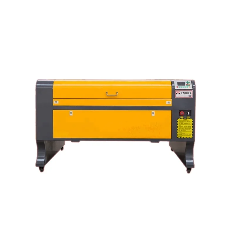 WER9060 100w co2 laser engraving cutting machine ruida6442/6445 offline 900*600mm double table CW5000/5200 Auto focus to choose
