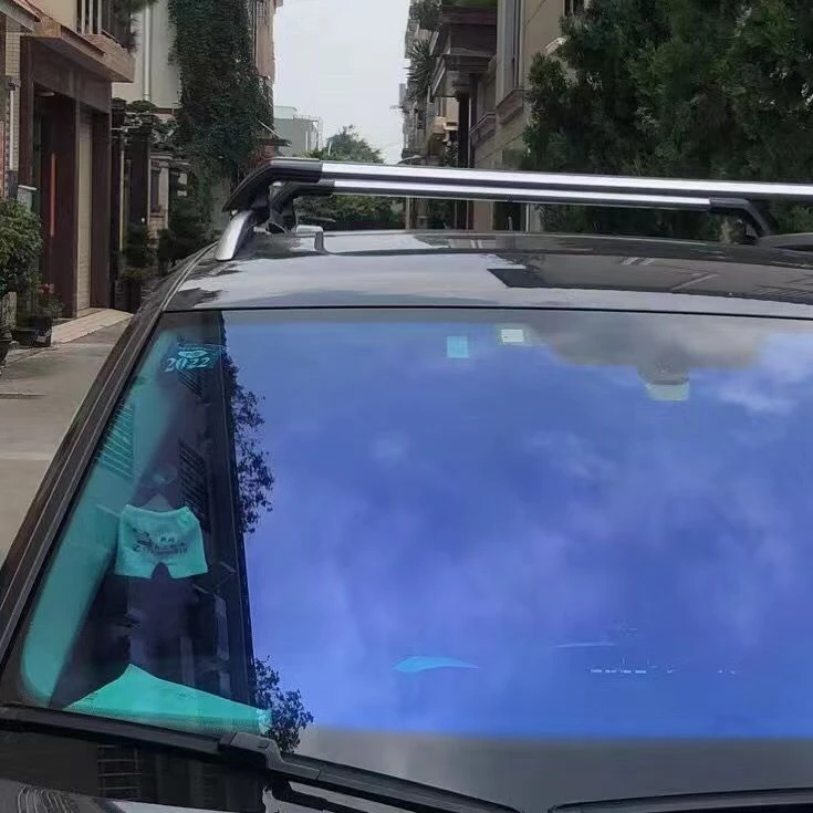 Chameleon window tint film chameleon blue car window tint with UV rejection 1*30m/roll