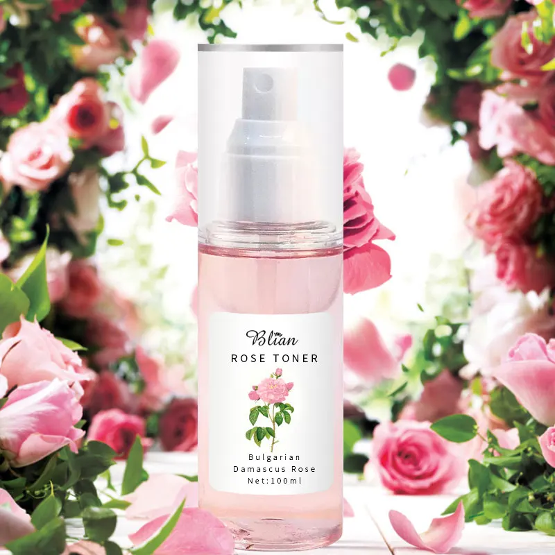 Moisturizing Hydrating Spray Mist 100% Pure Face Skin Care Natural Rose Water Facial Toner